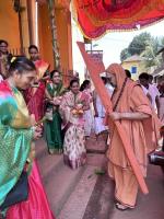 H.H. Swamiji Visit to Honavar Shri Gopalkrishna Dev Temple and Rathotsava (22 April 2023)